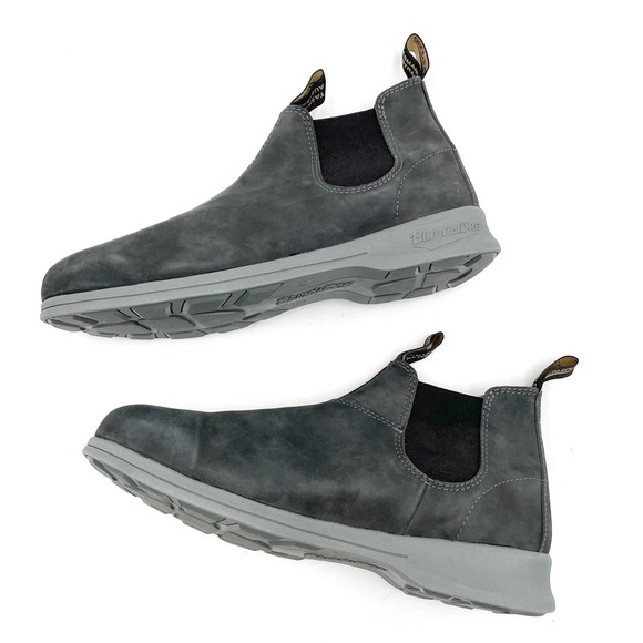 New Blundstone 1398 Gray Suede Leather Chelsea Boots Men's Sz 11 US - Picture 7 of 9